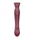 ZALO KIT VIBRADOR REINA CLEOPATRA CON CALOR - ROJO